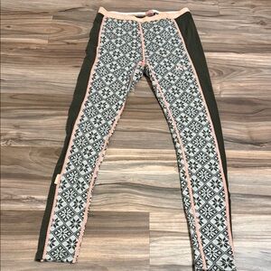 Kari Traa Women’s M Rose Base Layer Thermal Leggings Pants 100% Merino Wool